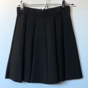 Parker pleated circle skirt